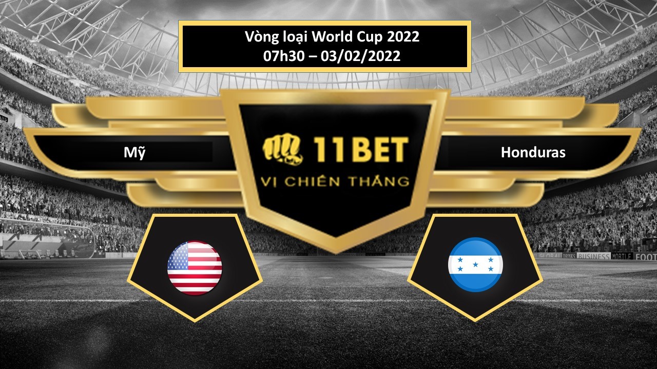 11BET Tip bóng đá Mỹ vs Honduras , hôm nay 03/02/2022
