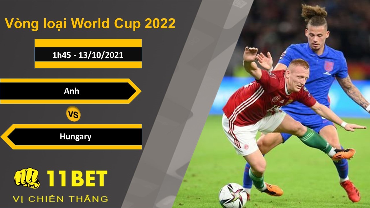 11BET Soi kèo Anh vs Hungary, 1h45, 13/10/2021