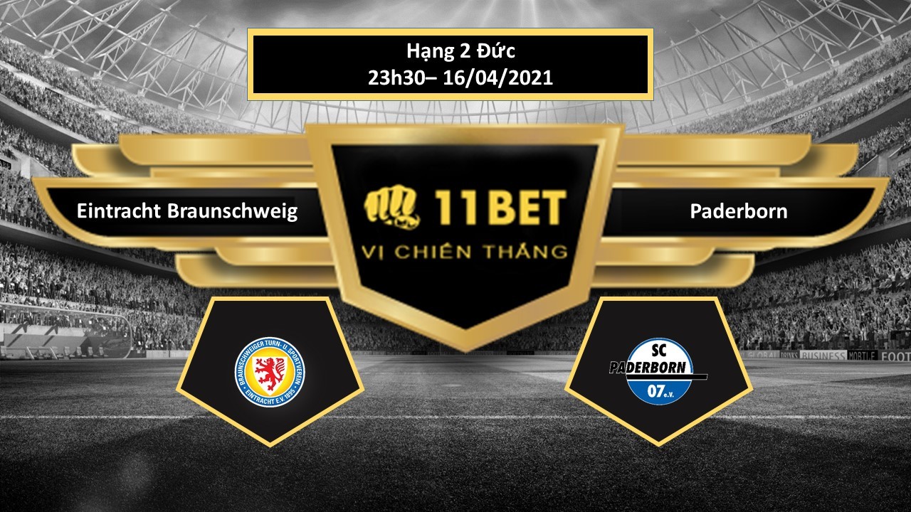11BET Tip bóng đá Eintracht Braunschweig vs Paderborn , hôm nay 16/04/2021