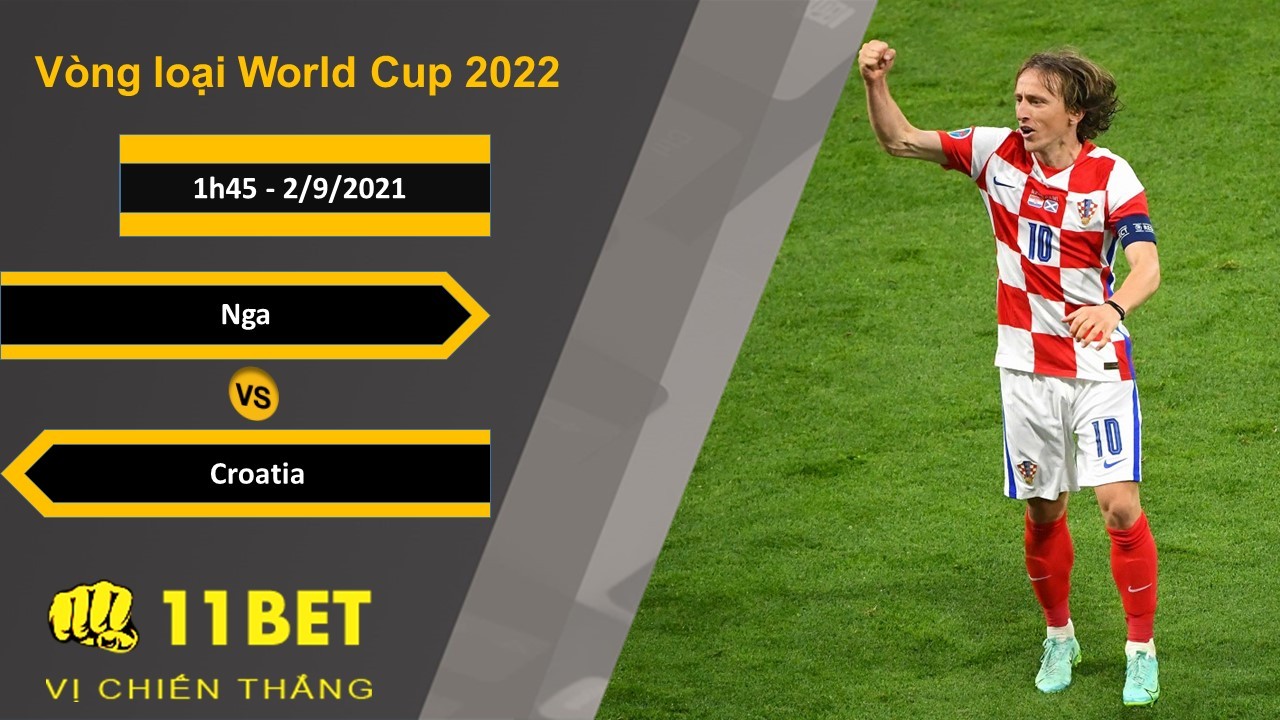 11BET Soi kèo Nga vs Croatia, 1h45, 2/9/2021