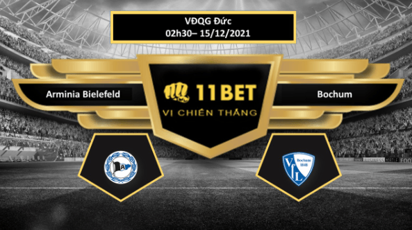 11BET Tip bóng đá Arminia Bielefeld vs Bochum  , hôm nay 15/12/2021
