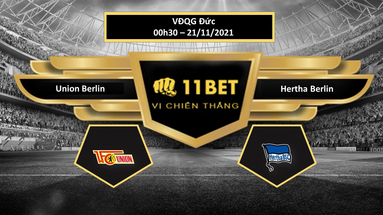 11BET Tip bóng đá Union Berlin vs Hertha Berlin  , hôm nay 21/11/2021