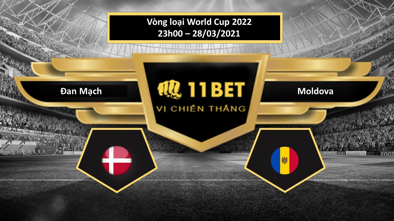 11BET Tip bóng đá Đan Mạch vs Moldova ,  hôm nay 28/03/2021
