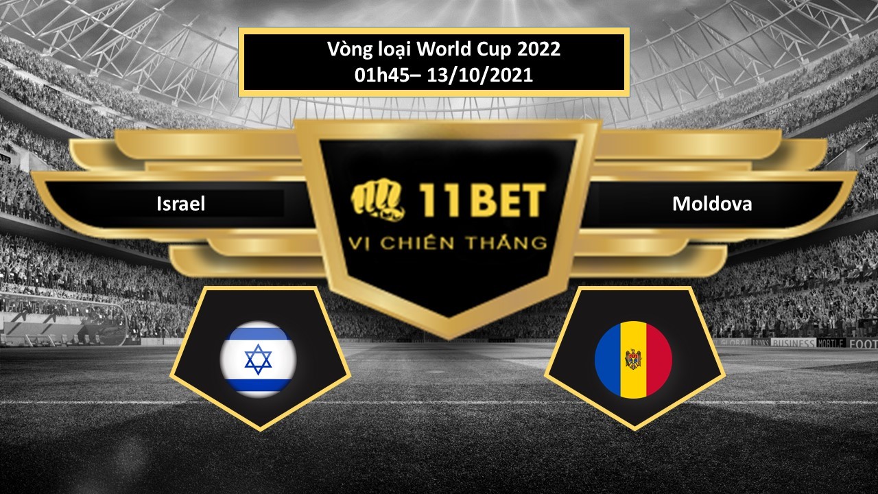 11BET Tip bóng đá Israel vs Moldova , hôm nay 13/10/2021
